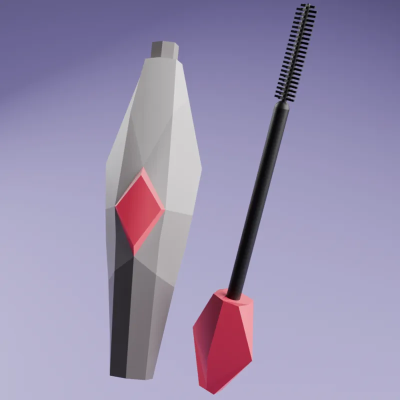 3D model of a mascara