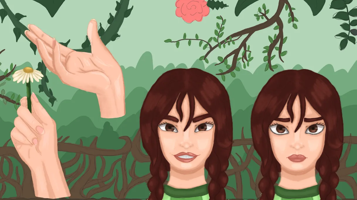 Character 1: expressions and hand gestures